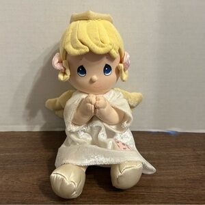 Precious Moments Prayer Pal Doll Girl Angel Beginnings 10" 2002 READ